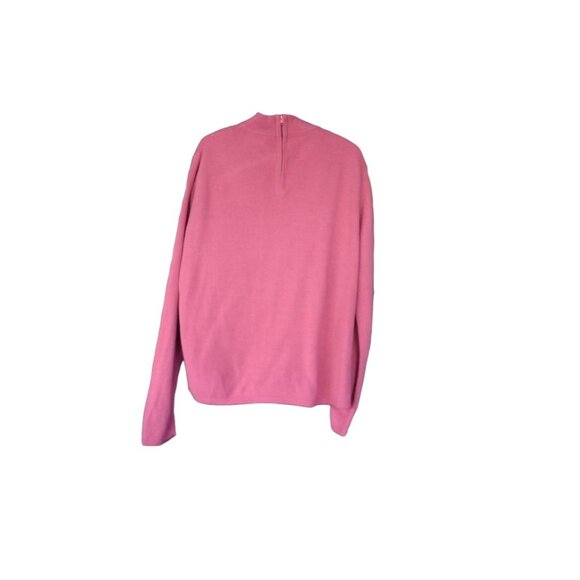 Vintage Drapers and Damons Pink High Neck Sweater XL - Picture 3 of 6